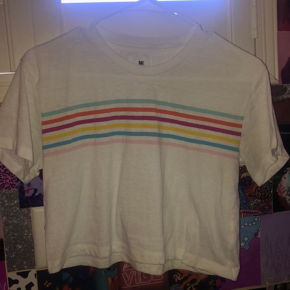 super cute crop tee from pacsun/me2we - Picture 1 of 3